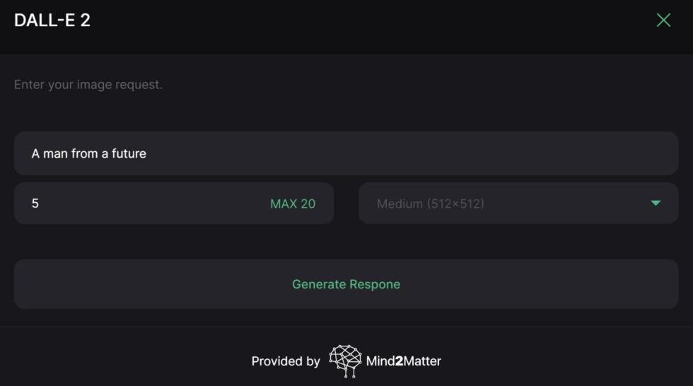 DALL-E 2 WordPress Plugin - Mind2Matter
